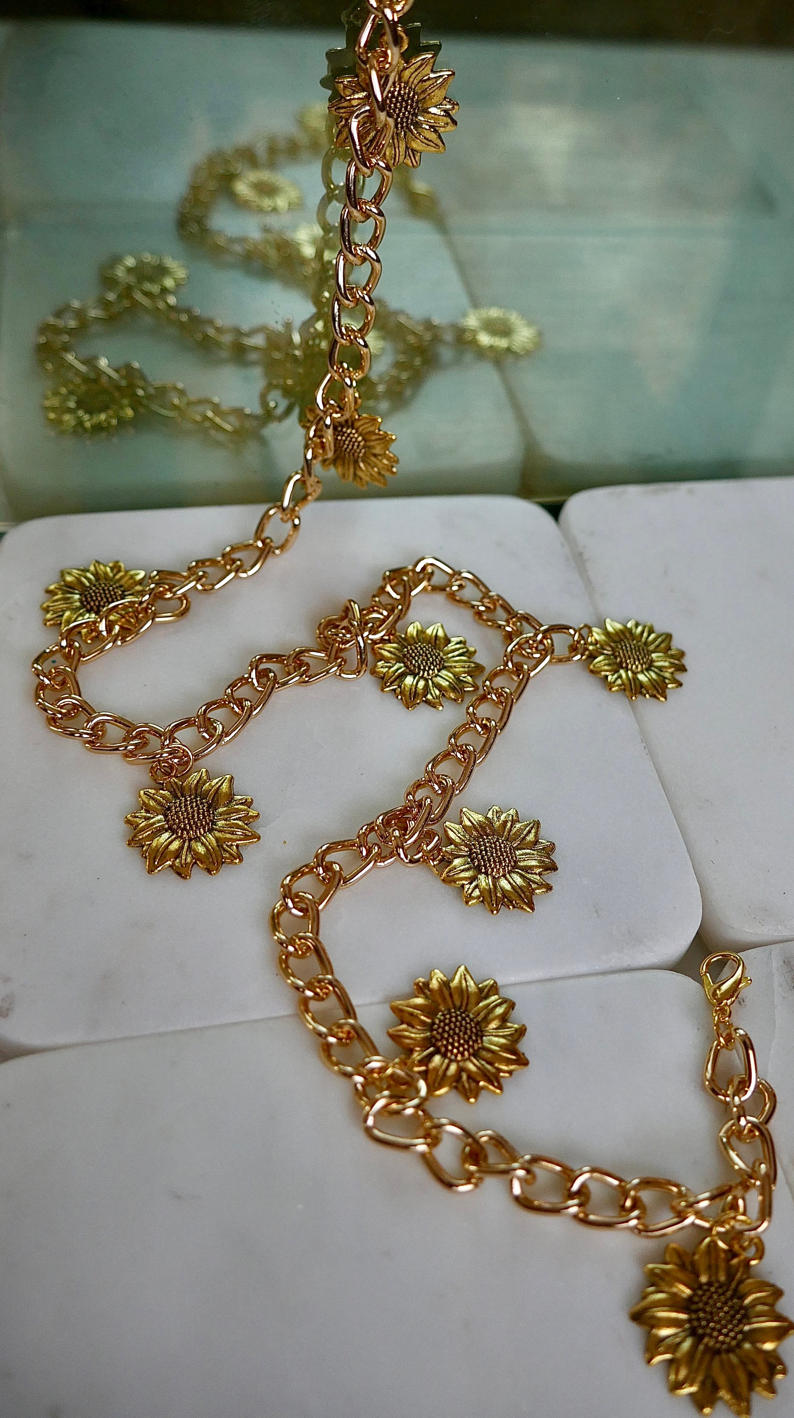 Sunflower Waist Chain